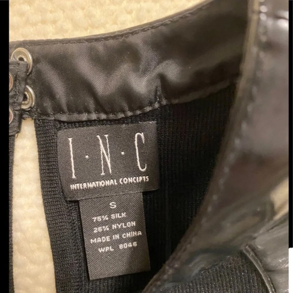 INC‎ Black Sleeveless Top​ - Picture 8 of 9